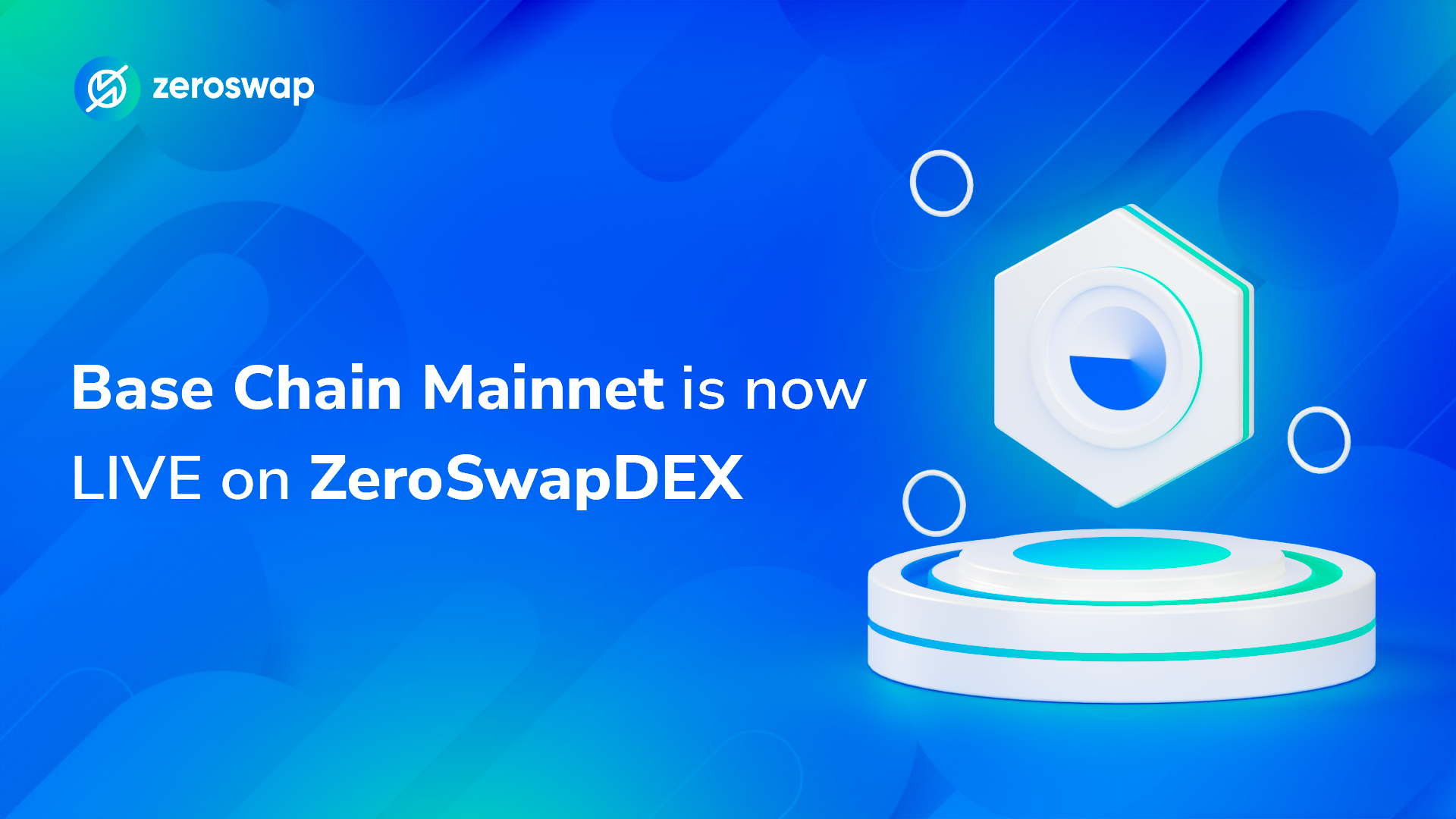 Base Chain Mainnet is now Live on ZeroSwapDEX