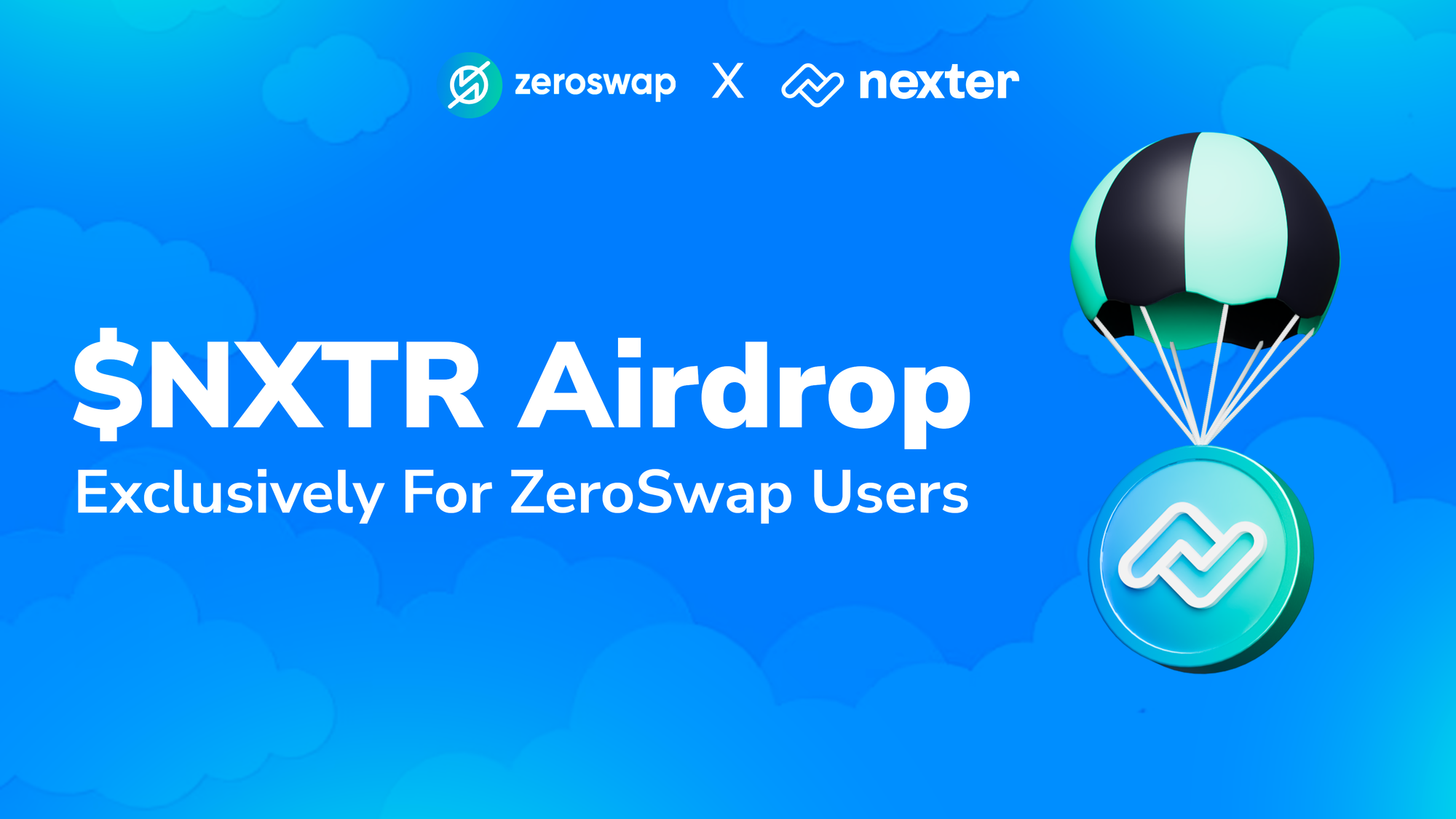 ZeroSwap Announces $NXTR Airdrop with Nexter’s Prediction Markets